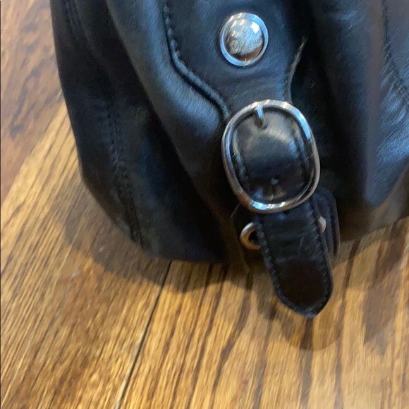 Coach Black Leather Hobo Bag - Picture 5 of 11